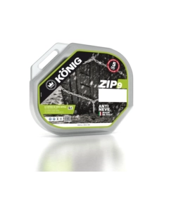 CATENE DA NEVE MADE IN ITALY PER AUTO "ZIP 9" CODICE MISURA 060 - KONIG.